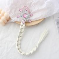 Diadema De Princesa Elsa Con Trenzas Pelucas De Cosplay Para Fiestas Boda Cumpleaños De Niñas Toddler Girls Party Wedding Birthday - details 9