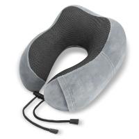 Almohada De Viaje Suave En Forma De U De Memoria De Espuma Colchón De Cuello Para Salud Cuidado Del Cuello Y Del Cervical Para Avión - details 12