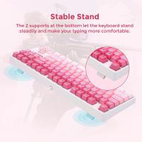 Teclado mecánico con cable Redragon K576W-GP DAKSA TKL de 87 teclas con tapas de teclas PBT degradado interruptor rojo - details 9