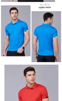 Camisa Polo Corta Secado Rápido Para Golf Y Deportes Transpirable Con Botones Para Hombres Estilo Casual Disponible En 8 Colores - details 8
