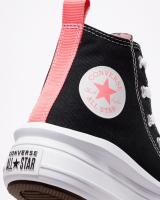 CONVERSE 271716C CTAS MOVE HI BLACK/PINK SALT/WHITE CHUCK TAYLOR ALL STAR MOVE - details 2