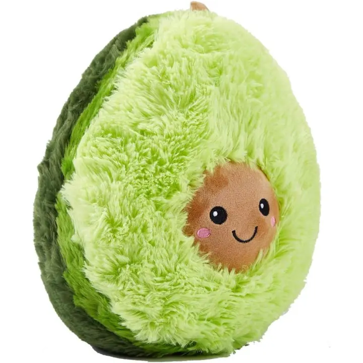 Almohada de peluche de aguacate de 20 cm, juguete reconfortante, almohada de peluche de aguacate, regalo de Navidad - 1