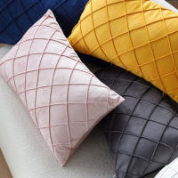 Funda De Cojín Sofá Rosa Suave Estilo Nórdico Decorativo Para Sala De Estar Funda De Almohada De Tela Poliéster Skin-friendly - details 2