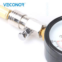 Juego De Prueba De Compresión De Motor De Gasolina 0-300Psi 21kg/cm 21bar 2100kpa Con Gástrula De Lectura Fácil Y Adaptadores De 14mm/18mm Y Estem De 6" - details 4