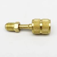 2 X Adaptadores R410A Para Aire Acondicionado HVAC 5/16" SAE Femenino a 1/4" SAE Masculino Flare Herramienta De Rellenado De Aire Acondicionado - details 4