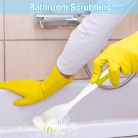 Cocina, fregadero, Olla, fregar con Cerdas duraderas, Amarillo-Verde, 3 UDS. - details 4