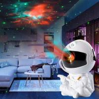 Proyector De Luz Ambiental Astronáutico Con Proyección De Cielo Estrellado Y Nebulosa Para Dormitorio Luz De Agua Rumble Recargable LED ABS - details 1