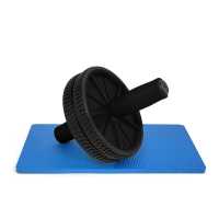 Ociodual OcioDual Rueda Abdominal, Rodillo Abdominales, Rueda Abdominales con Mango, Ejercicio en Casa, Gym en Casa, Core, Flexibilidad y Fuerza, Roller Gimnasio en Casa, Rodillo Abdominal, Negro - details 2