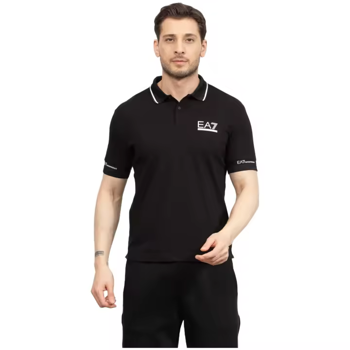 Polo Emporio Armani Polo para hombre en color negro - 1