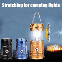 Linterna Portátil Recargable USB Y Solar Luz LED Potente Impermeable Para Pesca Al Aire Libre Camping Senderismo Trabajo Emergencias - details 2