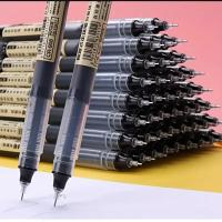 Juego De 10 Bolígrafos De Gel De Alta Calidad Tipo Aguja Plásticos Para Escuela Y Oficina Suministros Kawaii De Escritura 0.5mm - details 0