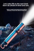 Lámpara De Mano Multifuncional Recargable USB Con Lente Zoom Telescópico Luz Blanca Laser De Alta Potencia Para Exteriores Resistente Al Agua Con Batería De Aluminio - details 18