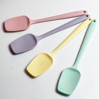 Cuchara De Silicona Para Hornear Espátula De Cocina Antideslizante Para Mantequilla Pasteles Batidos Salsas Herramientas De Cocinar - details 11