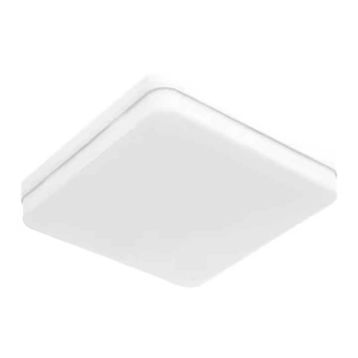 Plafón BISMUTH Cuadrado 1x24W LED 2160lm 6500K L.18xAn.18xAl3,5cm Blanco - 1
