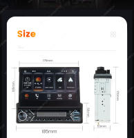 NAVIFLY Reproductor MP5 Universal Para Coche Pantalla Táctil Retráctil De 7 Pulgadas Carplay Android Auto Radio Mirror Link - details 5