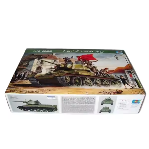 TRUMPETER 00903 T34/76 MODELO 1943 1/16 - 1