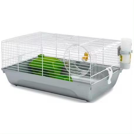 Jaula para Hamster Martha Incluye Rueda + Casita 46,5 x 29,5x 21cm - SAVIC - 1