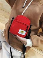Nueva Bandolera Univalente De Moda Para Otoño E Invierno Nylon Sencillo Japonesa Mujer Bolsa Con Cierre De Cremallera Y Bolsillo Para Teléfono Móvildetails 9