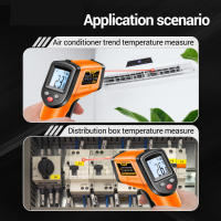 Termómetro Infrarrojo No Contacto TH201 -50℃~400℃ /-58℉~752℉ Digital Manómetro Industrial Con Láser Handheld Para Pruebas De Temperatura - details 9