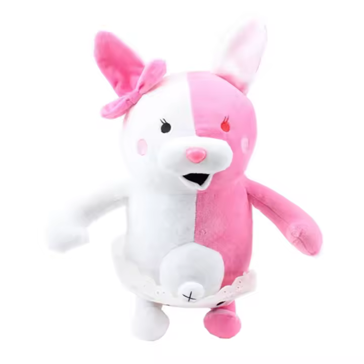 Peluche Dangan Ronpa 2 Monokuma Oso Negro Y Blanco Juguetes De Peluche Suave Para Niños Regalo De Cumpleaños Material De Algodón Relleno De Poliéster Tamaño 22cm/35cm Unisex - 1