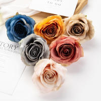 10/50pcs Cabezas De Rosa Silken Para Bodas Jardines Arches Navidad Decoraciones De Hogar DIY Cajas De Dulces Broches Estilo Floral - details 21