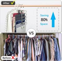 2 pack closet, multiple layers, multiple uses, trouser shelf organizer (2 pack) - details 0