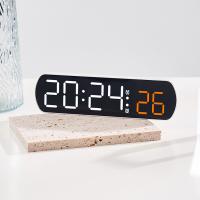 Reloj De Mesa Digital Con Control De Voz Temperatura Dual Modo Nocturno 12/24H LED Reloj De Alarma Para Despertar En La Mesa - details 0