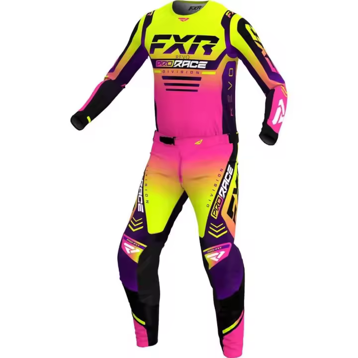 Kit De Motocross FXR 2025 Conjunto De Equipamiento Para Motocicleta De Tierra Con Jersey Y Pantalones Unisex Para Enduro - 1