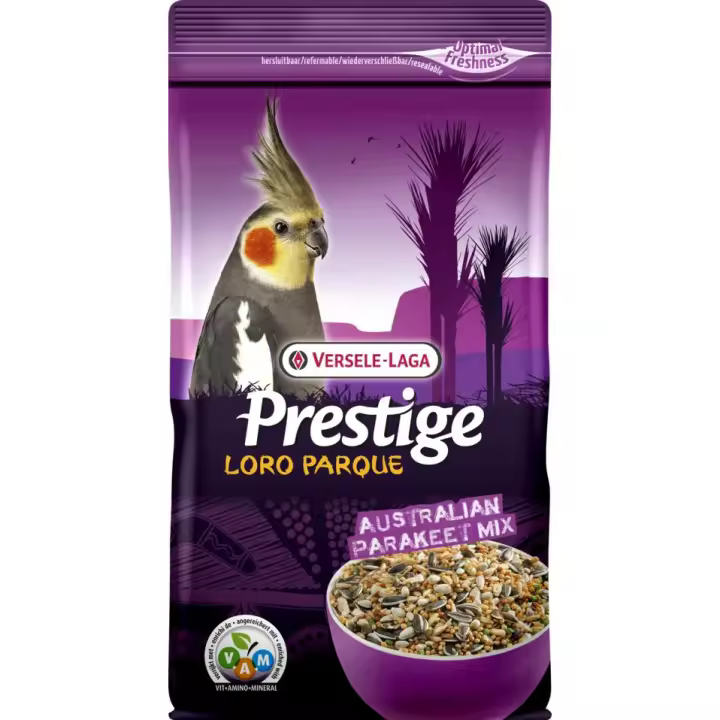 Versele-Laga Alimento para Pájaros Australian Parakeet Pack 2 X 1 KG (Ninfas) - Nutrición Equilibrada - 1