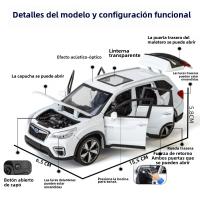 Modelo De Coche De Escala Subaru Forester SUV De 1:30 En Aleación De Metal Con Sonido Y Luz Vehículos Off-road Para Niños Regalos - details 2