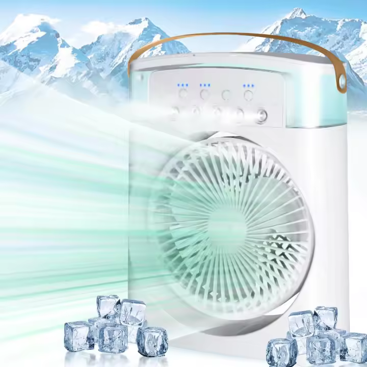 BIT Aire Acondicionado Portátil Enfriador de Aire 4 en 1 600 Ml 3 Velocidades Ventilador - 1