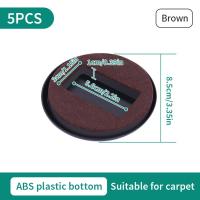 5PCS Protектор De Pies De Silla Antivibración Para Piso De Madera Dura Almohadillas De Goma Antideslizantes Para Muebles - details 17