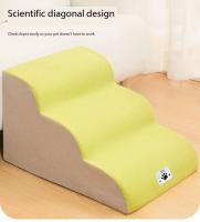 Escaleras Para Perros Y Gatos 3 Capas Almohadilla De Memoria Antideslizante Suave Desmontable Y Lavable Rampas De Entrenamiento Para Mascotas - details 3