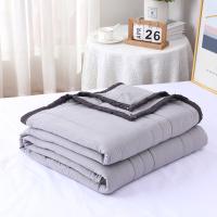 Comodidad De Verano De Algodón Lavado Reversible Ligero Y Transpirable Manta Refrescante Para Otoño Y Primavera Suave Y Delgada - details 12