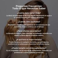 LIFE PRO NUTRITION COLLAGEN GLOW UP 300G | Péptidos de colágeno | Crecimiento con Colágeno Acido Hialurónico, Evita Caída del Cabello, Tratamiento Piel y Uñas con Verisol, Vitaminas para el Cabello Glow Up Beauty, Colageno Hidrolizado Puro - details 1
