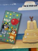 Toalla para Playa Piscina Bluey Oficial 70x140cm infantil de microfibra para niños - details 4
