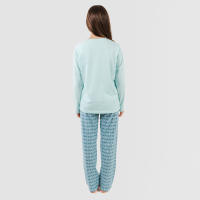 TRAMAS+ Pijama de Mujer 100% Algodón, Camiseta Manga Larga y Pantalón - details 1