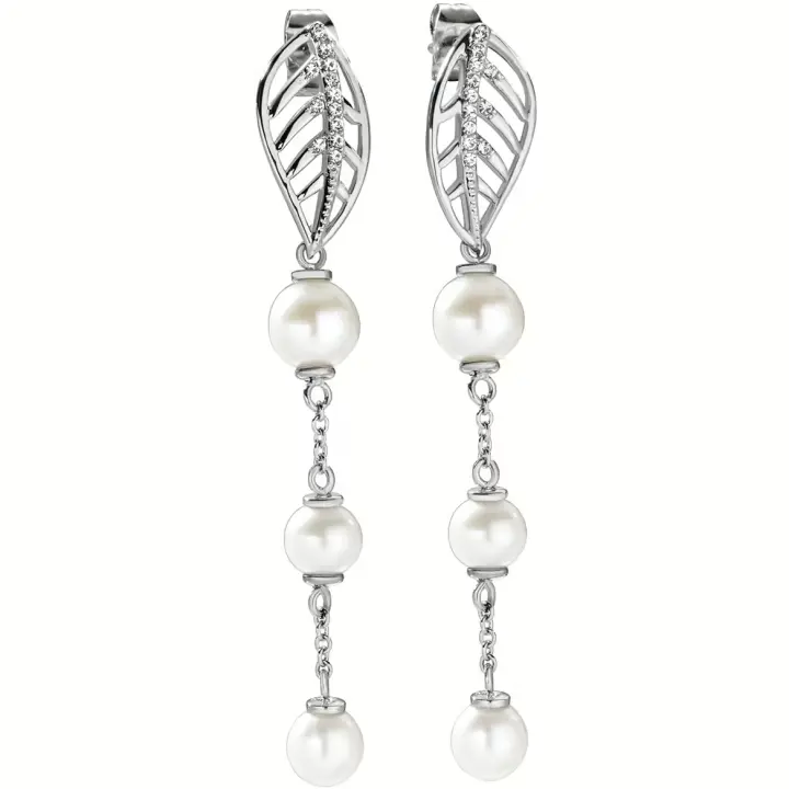 Morellato Pendientes Plata Mujer hoja y Perlas Morellato SAKH14 - 1