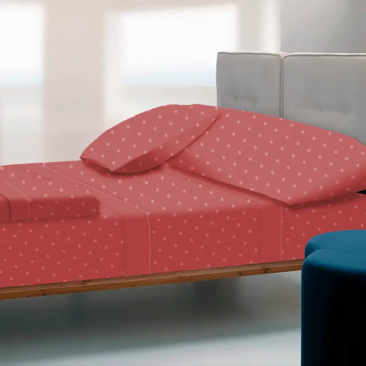 Vivid Torral - Juego de Sábanas Coralina Estampada Invierno 200g Térmica Confort Calidez - Suaves sábanas de coralina estampadas para un cálido y confortable invierno - 1