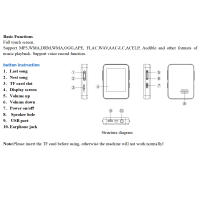 Juguete De Audio AideeMaster 2024 Nuevo HiFi MP3 Portátil Con Pantalla Táctil Completa Reproductor De Música FM/Speaker/Grabador MP4 Video Sin Tarjeta SD Soporte De Audio MP3 Y WAV - details 15