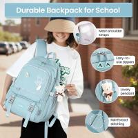 Mochila Escolar para Niños adolescentes, mochila de viaje para estudiantes, mochila de moda impermeable Grande y Ligera - details 0