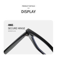 Gafas De Lectura Unisex Grandes Bloqueando Luz Azul Para Computadora Con Lentes De Polipropileno Estilo Cat Eye +1.0 a +4.0 - details 2