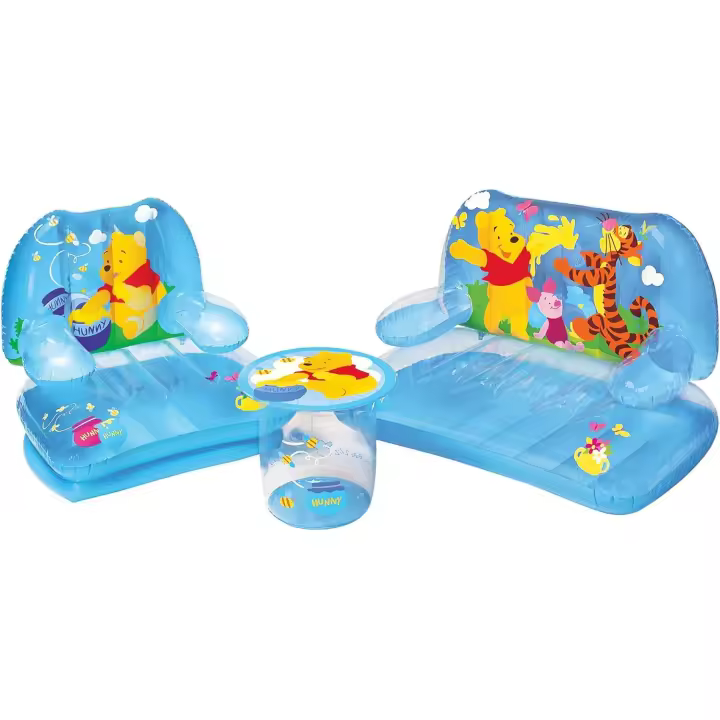Juego de Silla, Sofá y Mesilla Hinchable Winnie the Pooh - 1