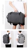 Mochara de viaje LExpandable with USB para hombre, Bolsa de Transporte aprobado por Vuelo para Aviones, Agua resistant to, duradera, 17 pulgadas, 2023 40 - details 13