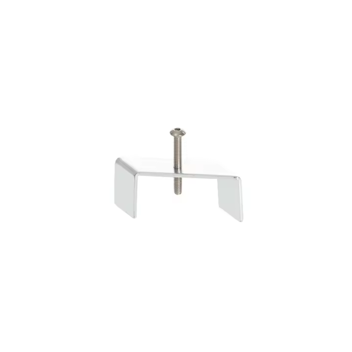 Ledkia Clip para Carril Monofásico Empotrable Aluminio Plateado - 1