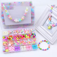 Juguetes De Perlas DIY Para Niñas Con Conjunto De Accesorios 24 Cajas Hacer Joyería Y Pulseras Creativo Regalo Para Niños - details 9