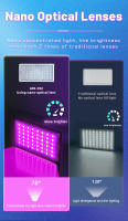 Luz De Video RGB MAMEN 70° Con Batería Recargable De 4000mAh Luz De Cámara LED Para Youtube Vlog Autoefie CRI95+ Aluminio Ajuste De Brillo 0-100 - details 5