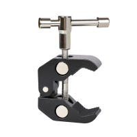 Adaptador De Doble Succión Para Monitor Y Luz LED Con Soporte De Mano Mágica Multifuncional Montaje En Zapata 1/4" Para Cámara De Video - details 0