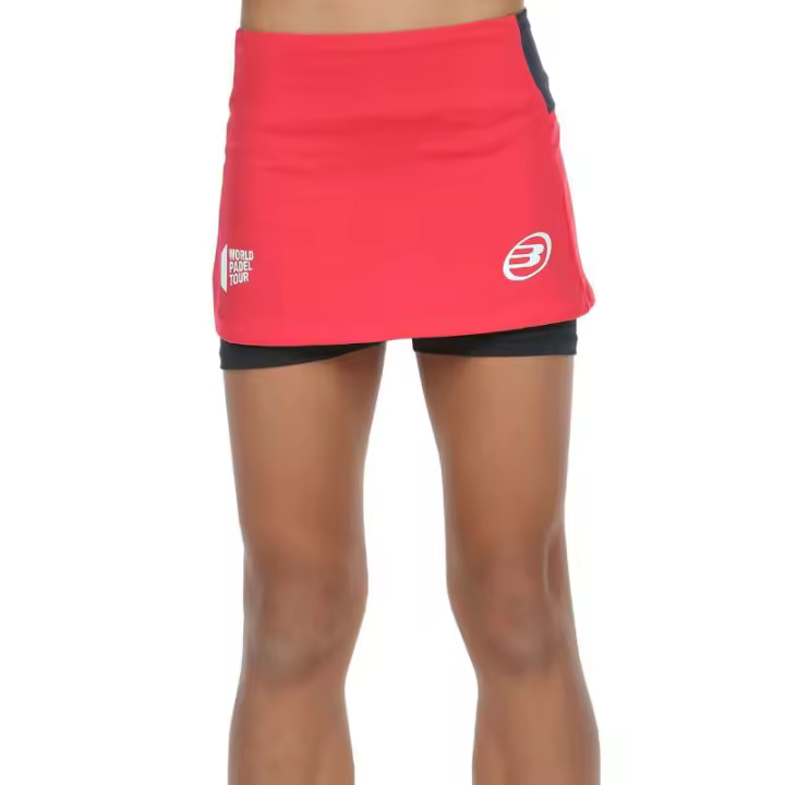 Falda Bullpadel WPT Resoba Carmesi Fluor Junior - 1