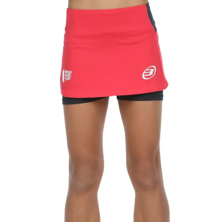 Falda Bullpadel WPT Resoba Carmesi Fluor Junior - 1